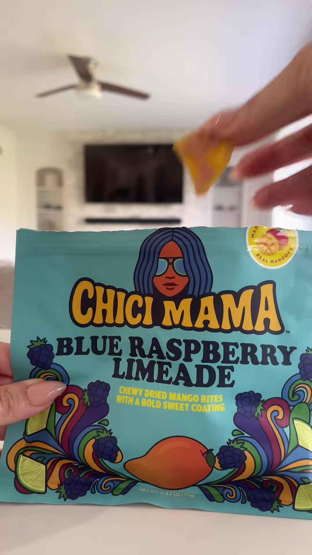 Chici Mama Chewy Mango Bites Variety Pack, 5 Pack – 5 Flavors | Made with Real Mango | Fun, Juicy Candy-Alternative Treats | Gluten-Free, Plant-Based, & Free of Major Allergens | Better-For-You Snack