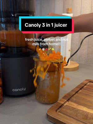 Canoly Slow juicer Masticating juicer
