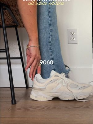 New Balance New Balance 9060 all white edition sneakers
