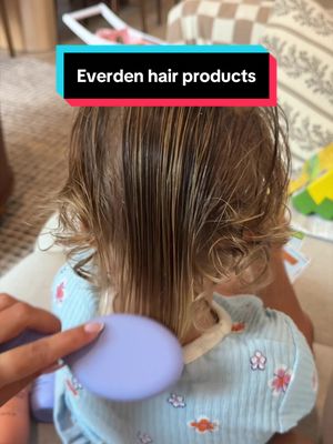 evereden Kids detangling shampoo conditioner and brush set