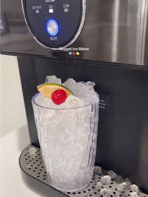 Countertop Nugget Ice Maker, 44lbs/24H Nugget Ice Machine Countertop, Chewable Pellet Ice Maker Machine with Ice Dispenser, 2.4L Water Reservoir, Self-Cleaning, Ideal for Kitchen/Bar/Office, D-Silver