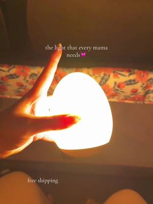 MediAcous Night Light for Kids, Baby Egg Light for Nursery, 7 Colors Changing & Stepless Dimming, Soft Silicone Touch Night Lamp with 1 Hour Timer, Rechargeable Nursery Night for Breastfeeding