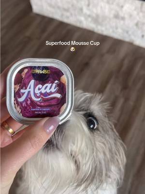 PawBio Probiotic Mousse- for Cats&Dogs Acai Goat Cheese, Gut Health Care, Reduce Shedding, Brighten Pet Coat, Digestive Support Snack, All, Nutritious Pet Food Supplement 12 Cups
