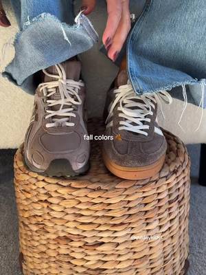 Adidas, New Balance Fall colored sneakers Adidas Spezial and New Balance 204L