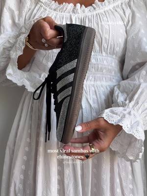 Adidas Adidas Samba sneakers with rhinestones