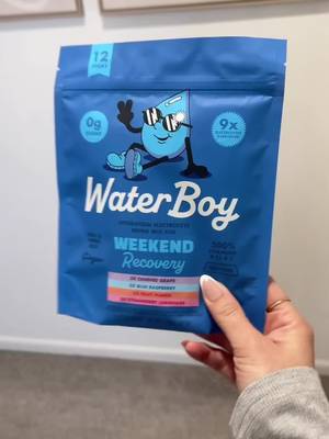 Waterboy - Weekend Recovery, Variety Pack, Sugar Free Electrolytes Powder Drink Mix - 12ct Hydration Packets
