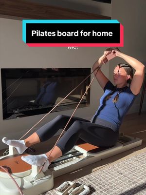 Home Pilates reformer board