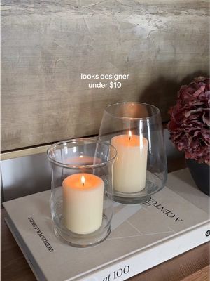Hobby Lobby Clear glass vase or candle holder
