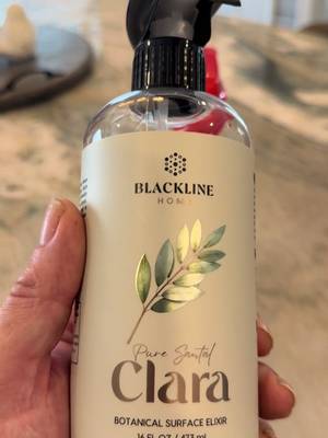 Blackline Home Clara — Plant-Based Surface Cleaner — 16 fl oz | Streak-Free, Biodegradable, Clarifying Botanical Scent for Kitchen & Bathroom (CITRUS GROVE)