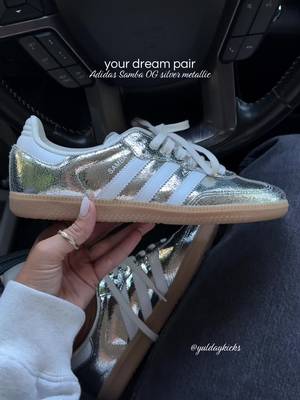 Adidas Adidas Samba OG silver metallic sneakers