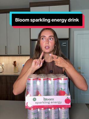 Bloom Crisp Apple Sparkling Energy Drink