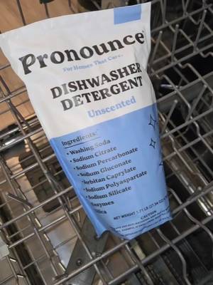 Pronounce Dishwasher detergent