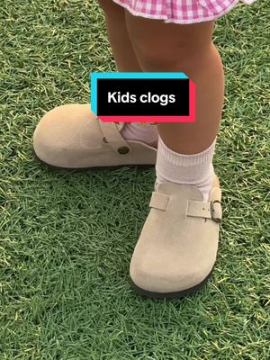 Toddler clogs