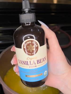 Rising Star Baking Supply Organic vanilla bean paste