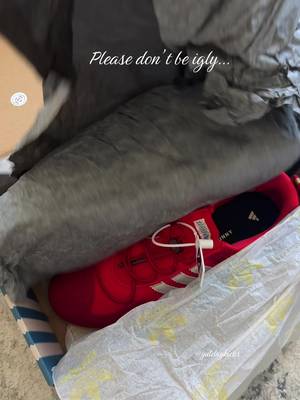 Adidas Bad Bunny Adidas Bad Bunny Ballerina red sneakers