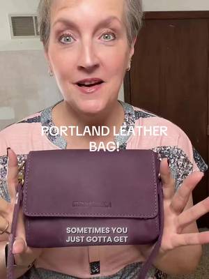 Portland Leather Goods Leather crossbody bag