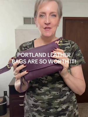 Portland Leather Goods Leather crossbody bag