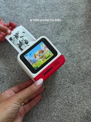 Zeallynx AI mini printer for kids