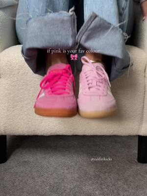 Adidas Pink Adidas Samba and Spezial sneakers