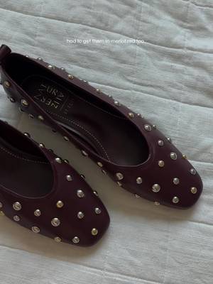 Naturalizer 27 Edit Studded leather ballet flats
