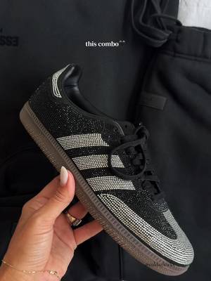 Adidas Rhinestone embellished Adidas Samba sneakers