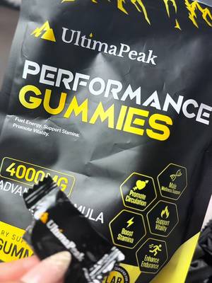 Shilajit 6000mg Gummies - EUROFINS Certified, Peak Male Performance & Drive