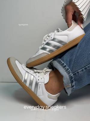 Adidas Adidas Samba sneakers with silver stripes