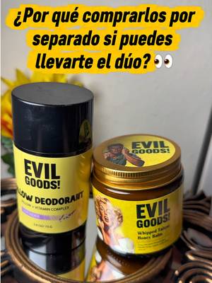Evil Goods! Whipped Tallow Honey Balm