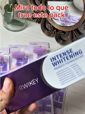 Ceelike Dental care pack with whitening toothpaste and S-Type toothbrushes