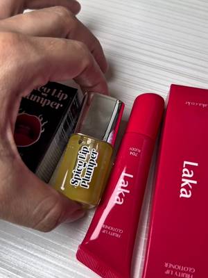 Laka Laka Spicy Lip Plumper and Fruity Lip Glotioner Duo