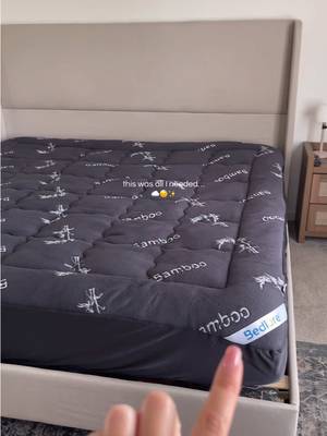 BEDLORE Queen Mattress Topper , Thick Pillow Top Mattress Pad