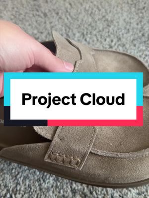 PROJECT CLOUD Suede loafer shoes