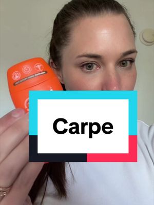 Carpe Antiperspirant and sweat control deodorant stick