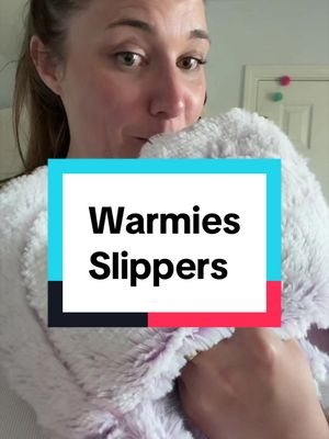 Warmies Microwavable fluffy slippers