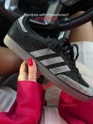 Adidas Rhinestone embellished Adidas Samba sneakers