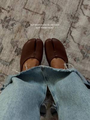 Cushionaire Brown Tabi Flats