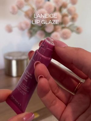 LANEIGE Glaze Craze Tinted Lip Serum: Hydrating, Lip Barrier-Boosting, Softening Lip Serum Treatment for Glossy & Buildable Shine, Nourished Lips, Plumping Polypeptides | Korean Skin Care, Rose Jam