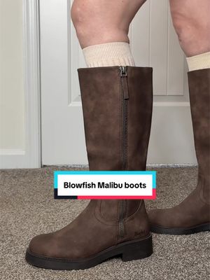 Blowfish Malibu Women's Venice Tall Fashion Boot Brown Faux Leather 9 M