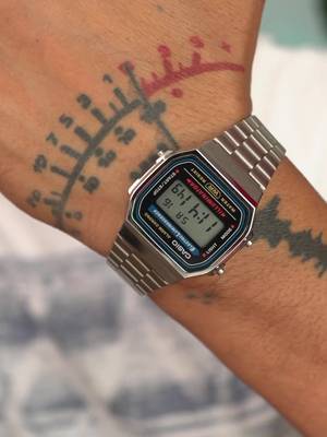 Casio A168W-1 Casio Illuminator Watch