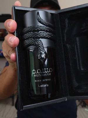 Lattafa Musamam Black Intense – Spicy, Woody, Amber, Aromatic – Eau de Parfum Spray Long-Lasting Fragrance for Unisex, 3.4 Ounce / 100 ml