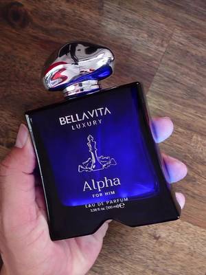 Bellavita Luxury Alpha for Him Eau de Parfum | 100 ml (3.4 fl.oz.) | Perfume for Men | Woody Floral, Bergamot, Lily of the Valley, Cedarwood Notes | Long Lasting Men's Fragrance