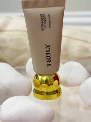 Truly Beauty Vanilla Baby Hydrating Lip Gloss | Sheer Nude Beige Tint