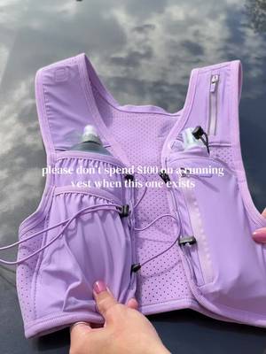 Zelvot Running Vest for Women Men, USA Original Patent, Adjustable Chest Straps Running Hydration Vest with 500ml Soft Flask, Lightweight Reflective Hydration Backpack for Marathon (Purple, M/L)
