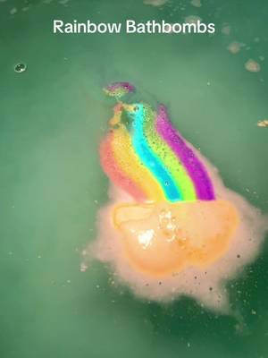 Rainbow Bath Bombs for Kids, Handmade 8 Pcs Kids Bath Bombs Gift Set for Girls Teens Toddler Rainbow Bubble Fizzy