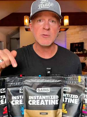 Gains in Bulk Instantized Creatine Monohydrate, Unflavored, 30 Servings | Soluble Powder, Muscle Building & Strength, Performance & Bodybuilding, Pre Workout for Men & Women